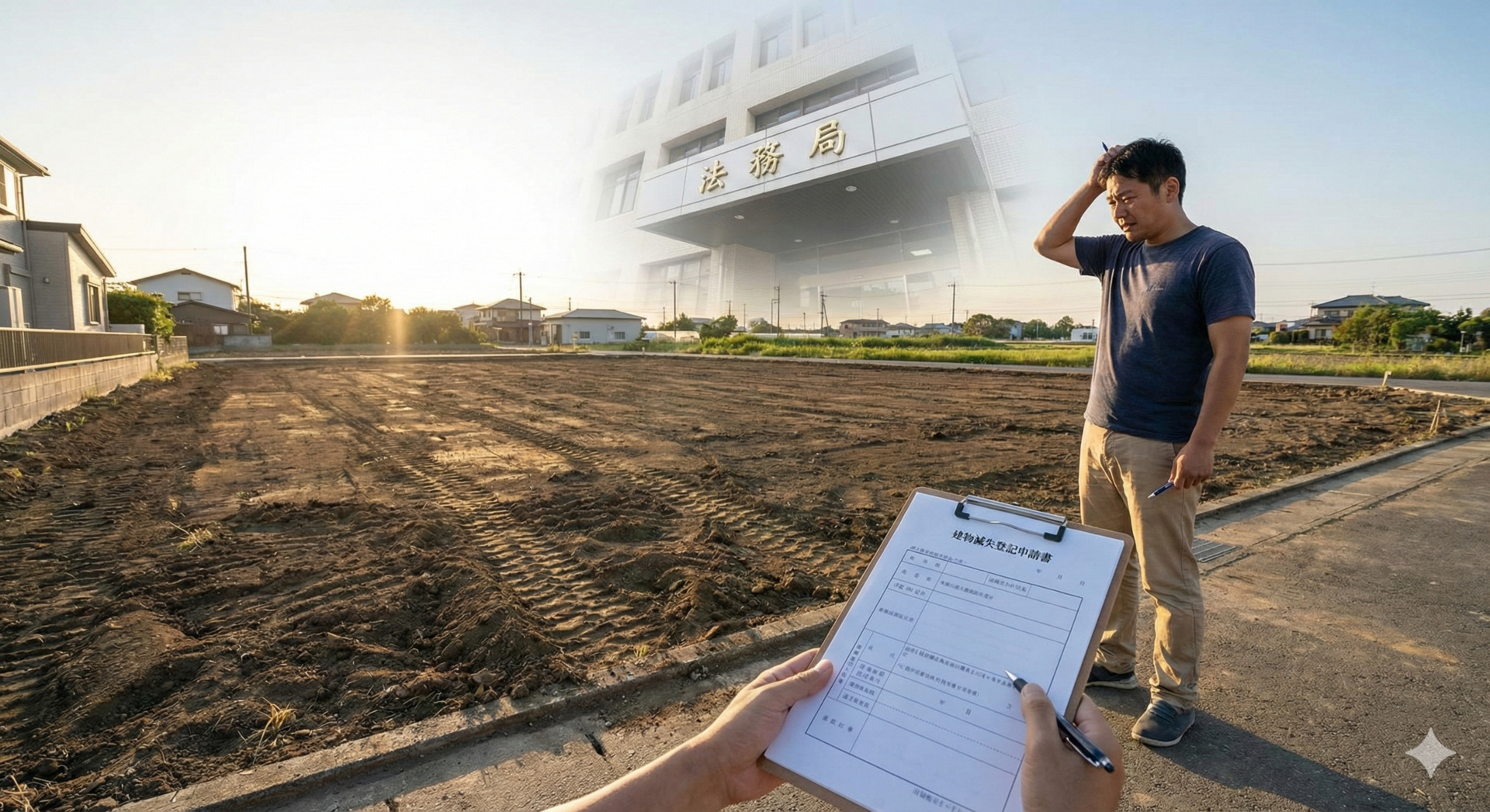 解体工事は「登記」までがセットです！豊橋・豊川で損しないための『建物滅失登記』完全マニュアルと税金の落とし穴